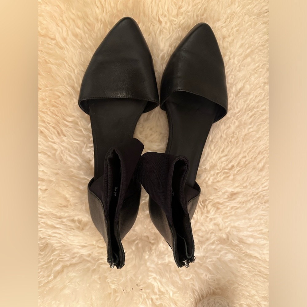 Eileen Fisher Black flats, size 8.5 - Picture 3 of 3